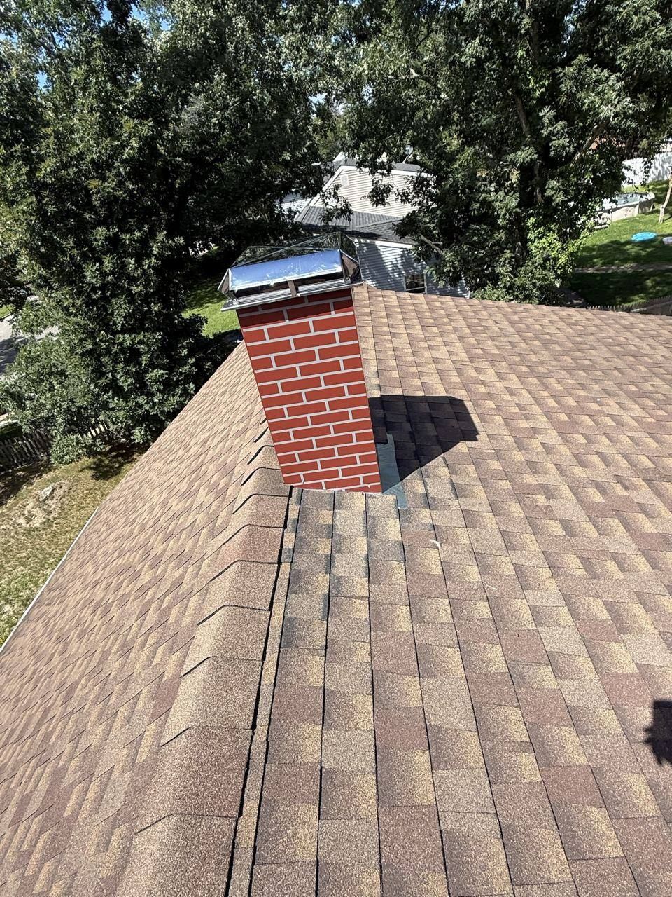 New stainless chimney cap